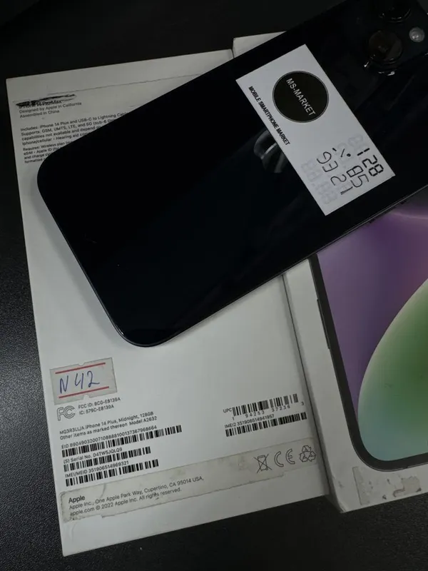 Iphone 14 plus 128gb LLA 85%battare — фото 1