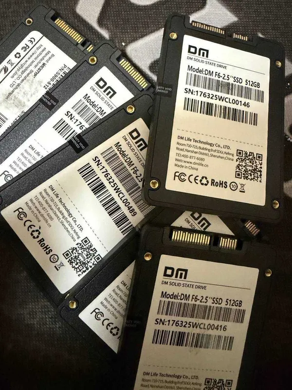 DM SSD SATA 512GB новые в количестве есть