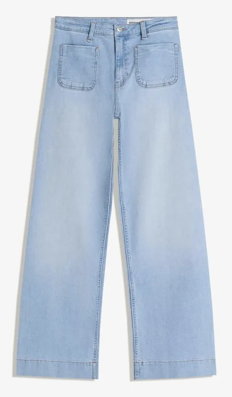 Джинсы голубые BERSHKA 2
