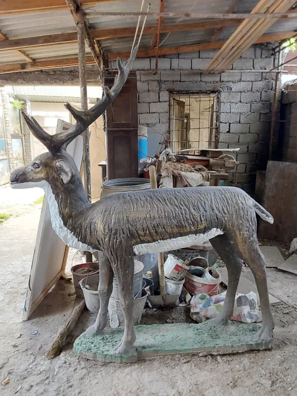 садовая скульптура из бетона — фото 1 садовая скульптура из бетона — фото 1