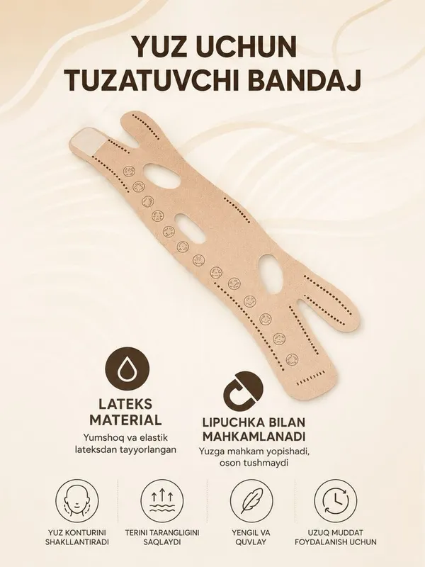 Yuz bandaj optomga 1 Yuz bandaj optomga 1