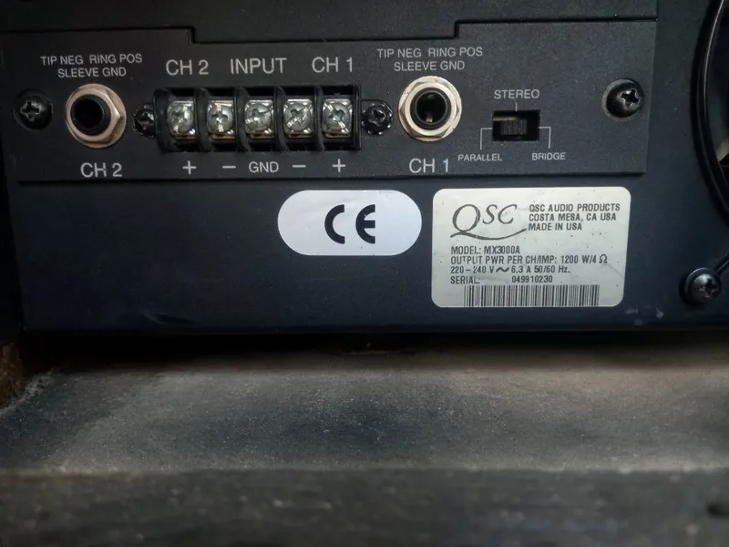 Qsc 3000mx made in amrerika 4 Qsc 3000mx made in amrerika 4