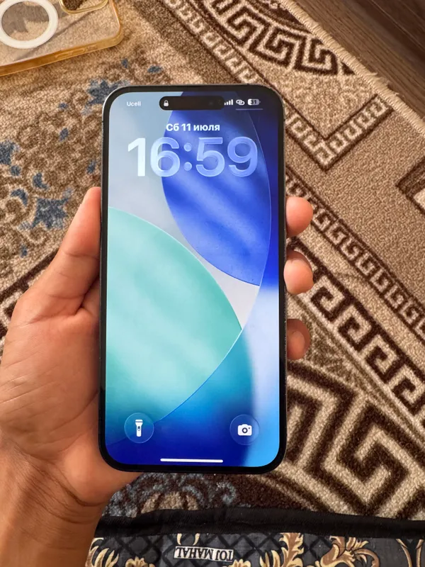 Iphone 14 pro max idal kar dak yoq toza tl ayb yoq 1