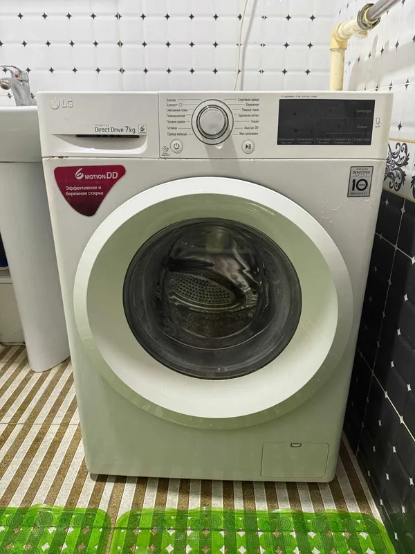 Кир ювиш машинаси LG Direct Drive 7 кг сотилади — фото 1