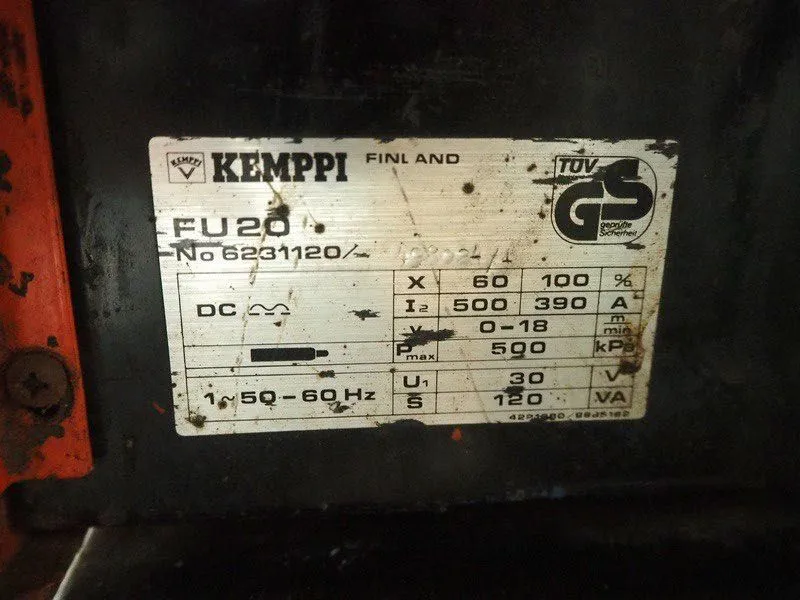 Профессиональный сварочный аппарат KEMPPI PSS5000 6