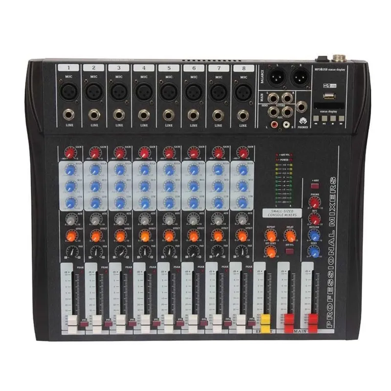 микшерный пульт CT-8 Xtuga ваш новый друг DSP эфекты