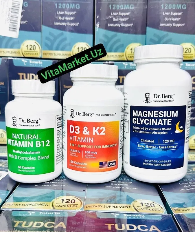 Витамин д3 к2, 10000 IU 120 капс, d3+k2, d3, Dr Berg, zinc magnesium — фото 3