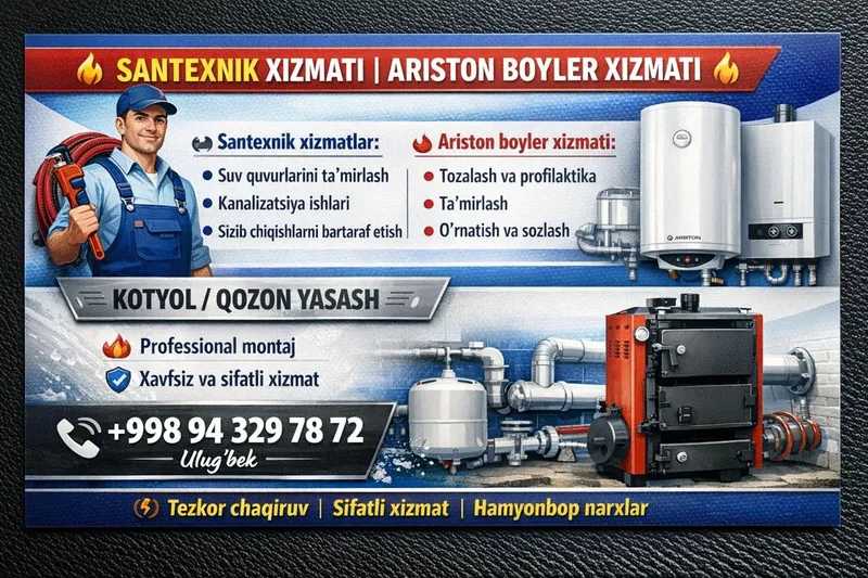 Svarka ishlari santexnik ishlari buyicha