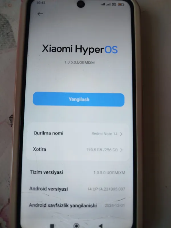 Redmi Note 14, память 256, продаётся, цена 2 млн 1