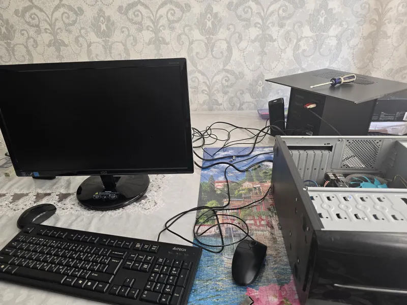 Комплект, пк + колонки