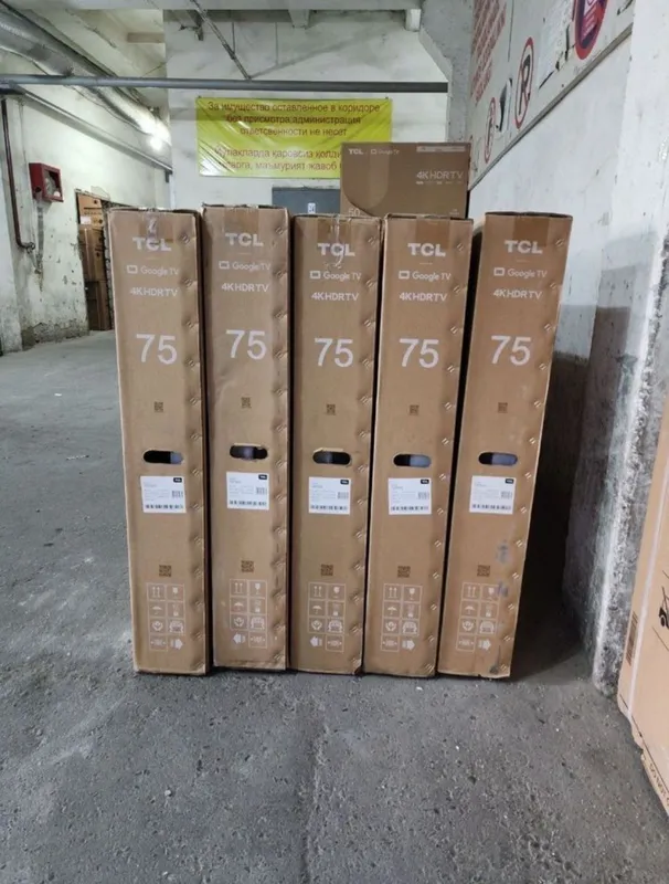 Телевизор TCL 75/65/55 Smart 4K Google tv 2025 Доставка бесплатно — фото 1
