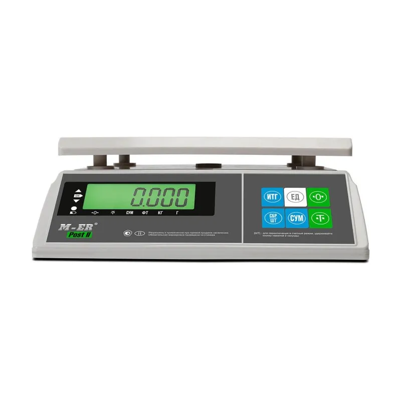 Весы M-ER 326 AFU-3.01 "Post II" LCD 2