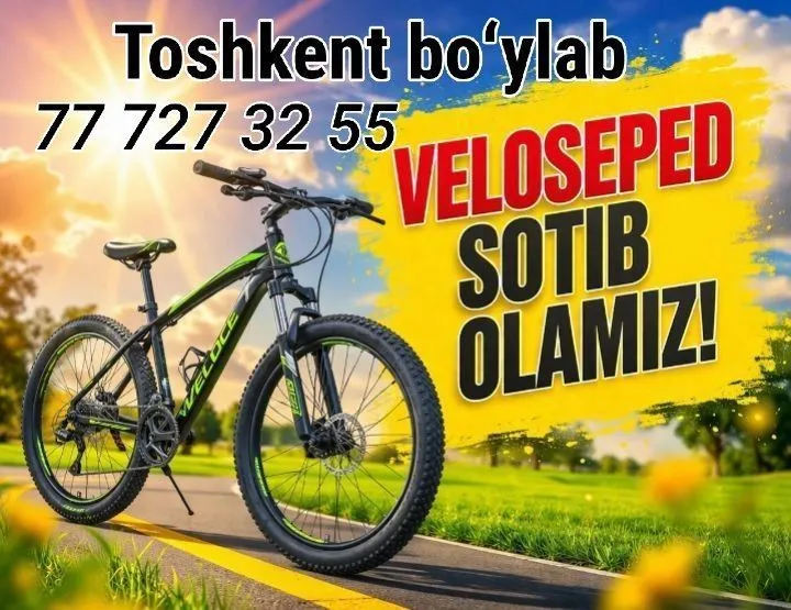 Veloseped sotib olamiz