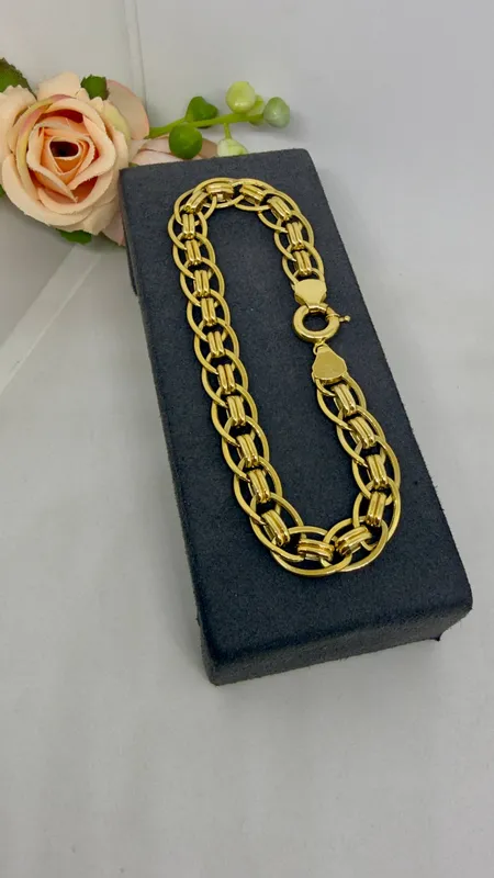 Braslet 585 proba uzunligi 19.5 sm Braslet 585 proba uzunligi 19.5 sm