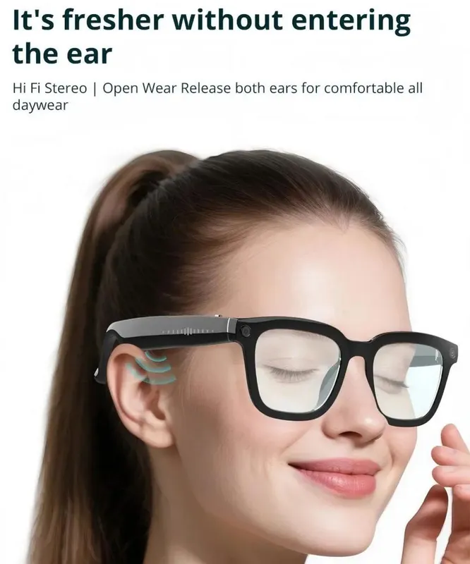 Smart glasses V03 Умные очки. Камера, музыка, звонки — фото 2 Smart glasses V03 Умные очки. Камера, музыка, звонки — фото 2