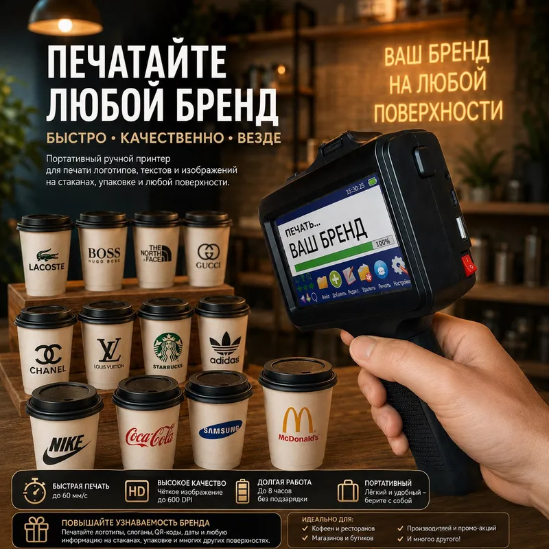 Ручной Принтер для Маркировки Маркиратор