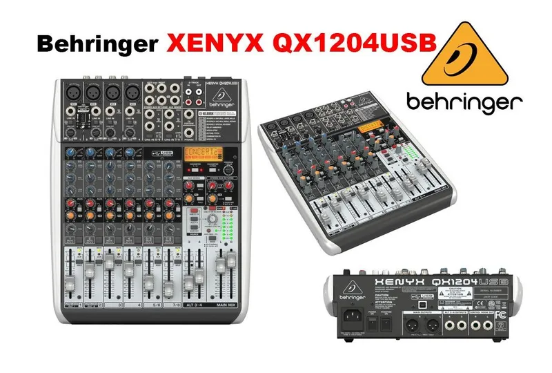 BEHRINGER XENYX QX1204USB Микшерный пульт. Оригинал. — фото 4