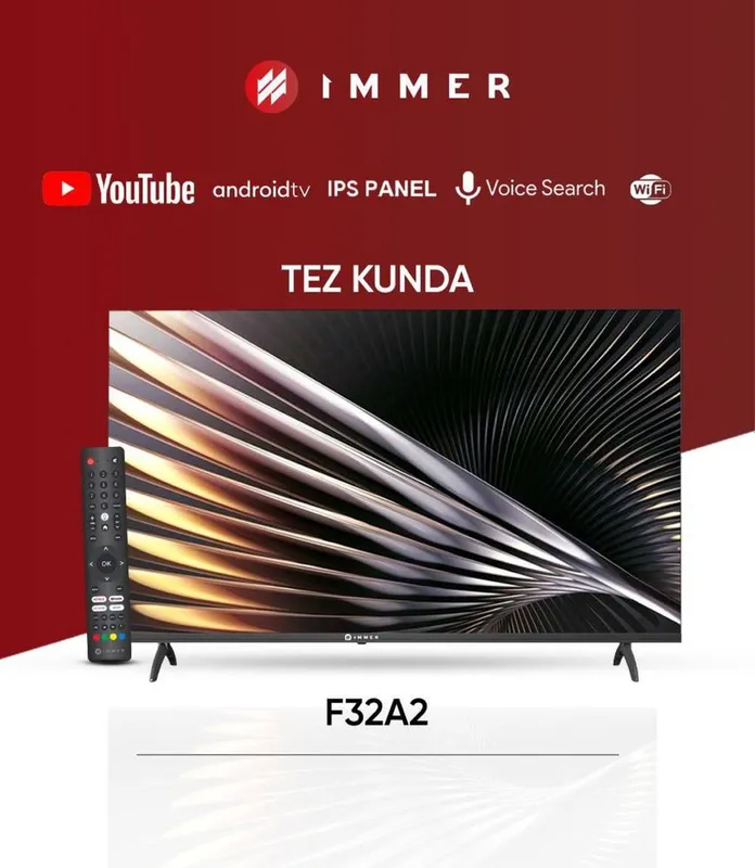 Immer 32 taliy tv smart new 2025 madel — фото 2