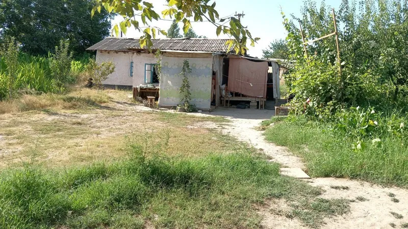 СРОЧНО ПРОДАЁТСЯ ЗЕМЛЯ, с небольшим домиком! Янгиюль — фото 3
