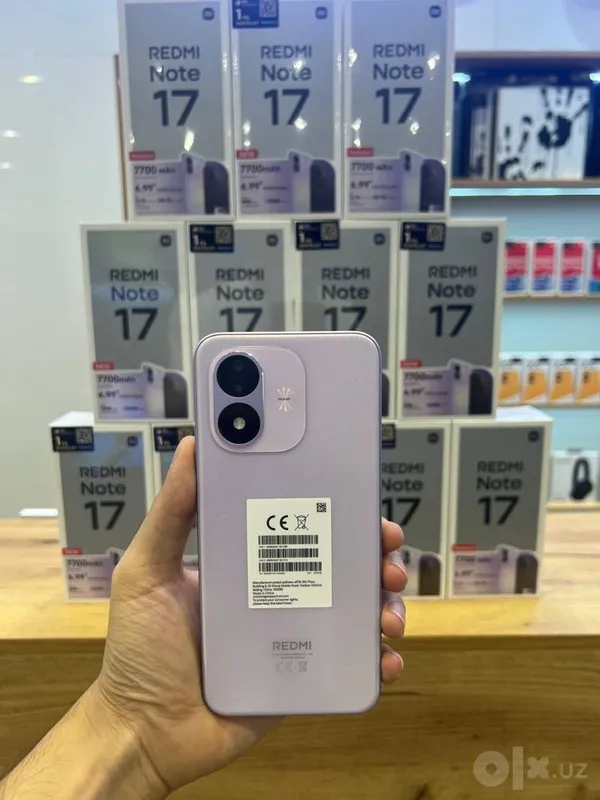 Redmi Note 17 Доставка есть и рассрочка 1 Redmi Note 17 Доставка есть и рассрочка 1