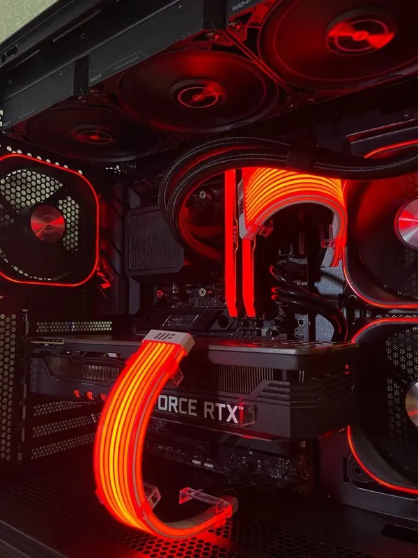 Moshniy arzon kompyuter | Red Dragon Style | i5 14400F RTX 5060