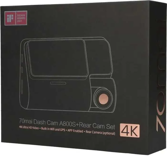 70mai dash cam 4k ultra-HD 2021 A800s+ — фото 1 70mai dash cam 4k ultra-HD 2021 A800s+ — фото 1