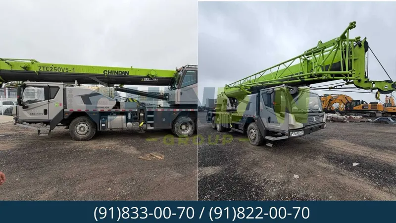Автокран Zoomlion ZTC250V5-1 25 тонналик — фото 1