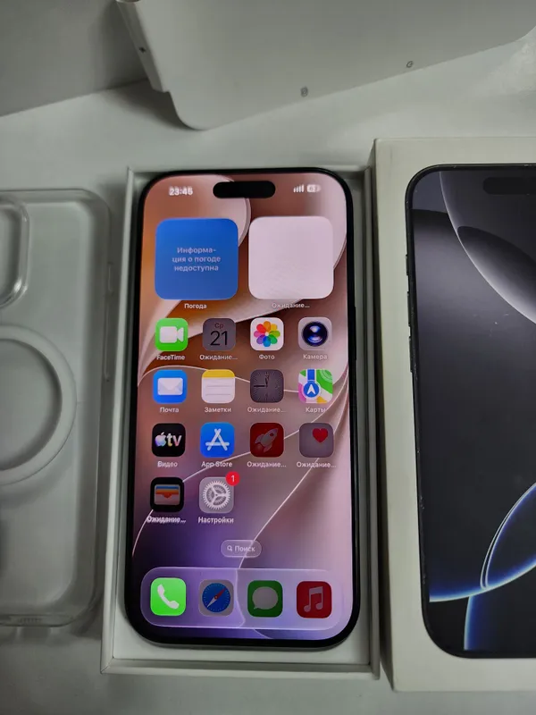 iPhone 16 Pro Black Titanium 128GB, holati 92% 8