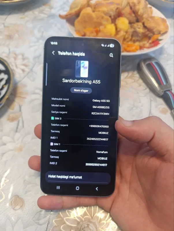 Samsung A55 holati ideal telefon ishlashlari zo'r — фото 5