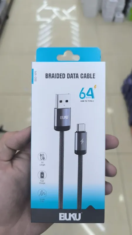 Type-C kabel, 120W tezkor zaryad, 1m. — фото 3