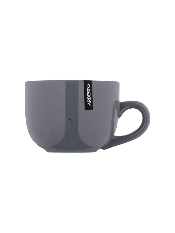 Ardesto Bagheria AR2648GREY krujka, keramika, 480 ml, kulrang, choy va qahva uchun 3 Ardesto Bagheria AR2648GREY krujka, keramika, 480 ml, kulrang, choy va qahva uchun 3