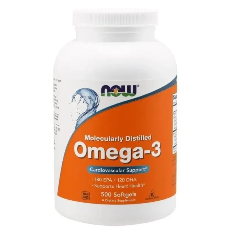 Омега NOW Omega-3 1000 мг 500 капсул 3 Омега NOW Omega-3 1000 мг 500 капсул 3