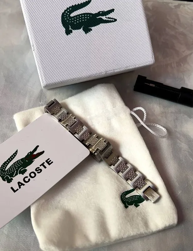 Браслеты мужские от Lacoste, люкс качество