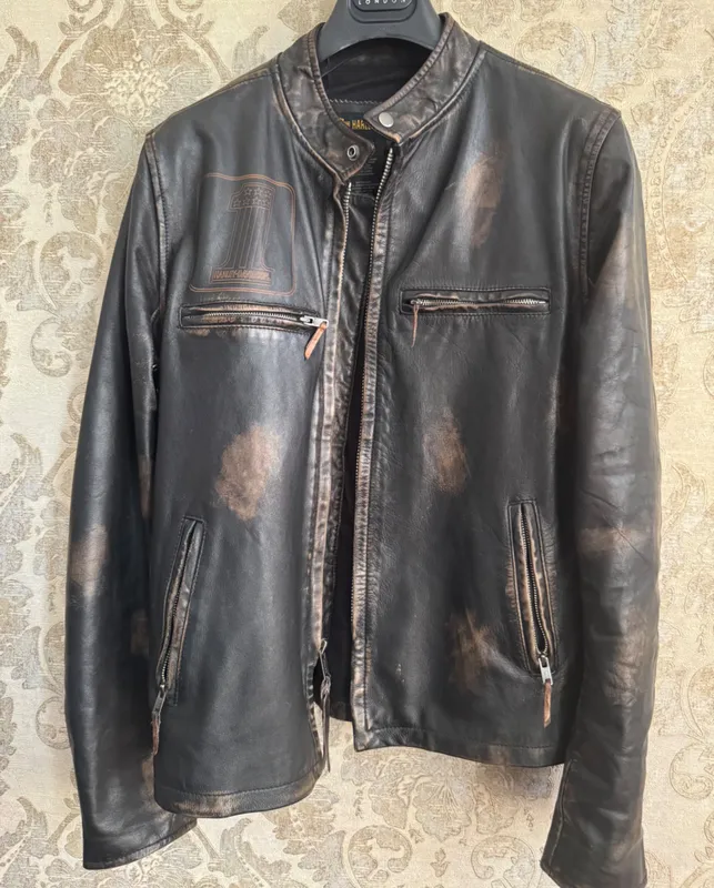 Продается ! Кожаная куртка Harley Davidson — фото 1