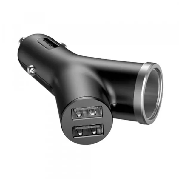 Авто ЗУ Baseus Y type с разветвителем 2xUSB 2 Авто ЗУ Baseus Y type с разветвителем 2xUSB 2