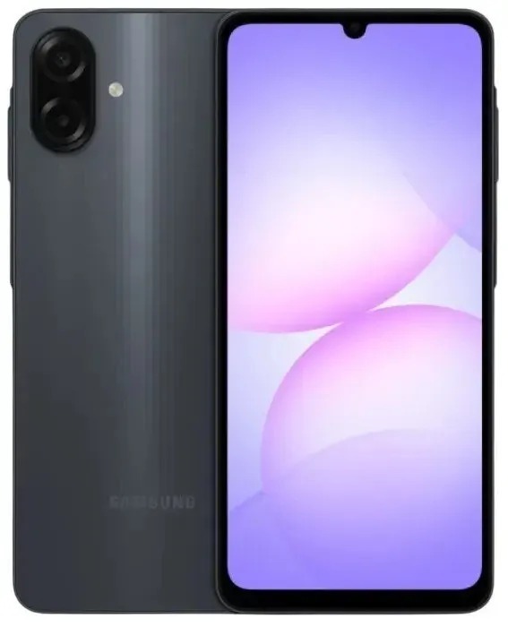 Смартфон Samsung Galaxy A07 4/128GB Black (Черный)