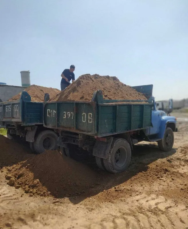 Кампот 70/30 Шебен клинец тош кум шлакаблок доставка самосвалы