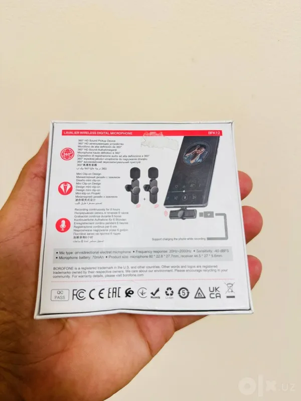 Микрофон петлички Borofon 2 Микрофон петлички Borofon 2