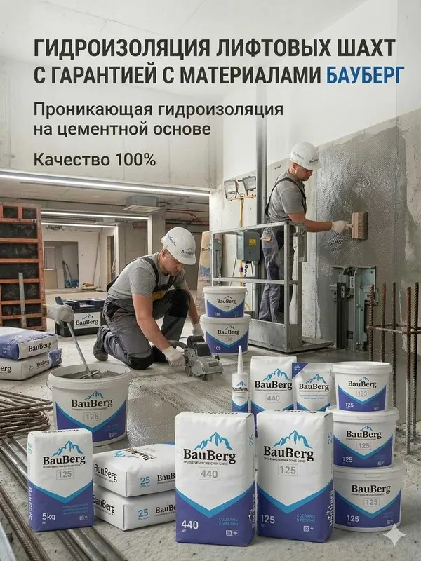 Гидроизоляция. Материалы и услуги от специалиста (BAUBERG TASHKENT — фото 1