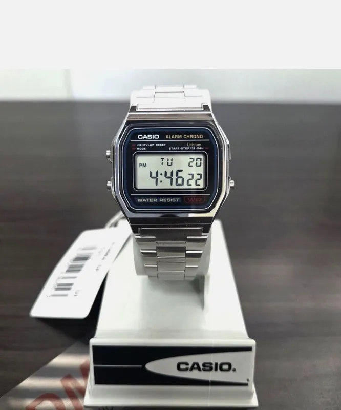 CASIO A-158WA - оригинальные новые часы — фото 1